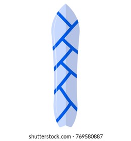 Abstract summer surfboard