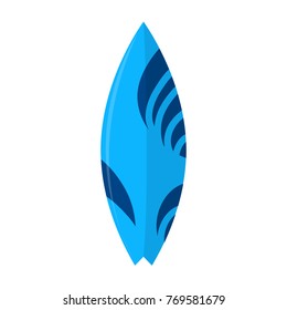 Abstract summer surfboard