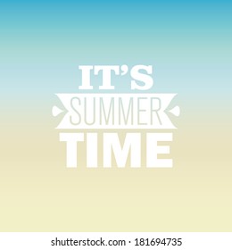 abstract summer vacation background with special objects