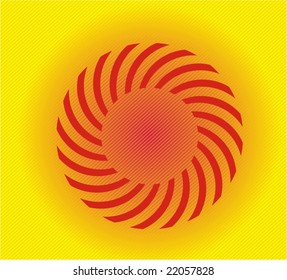 Abstract sun background VECTOR