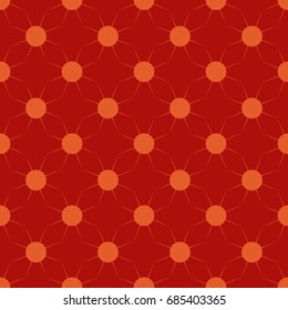 Abstract sun color seamless pattern for background texture.