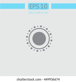 abstract sun. geometric figures. logo