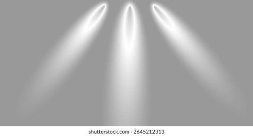 Abstract sun glare PNG, translucent glow with special light effect. Vector blur in glowing highlights for web design and illustrations