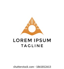 Design-Vorlage für abstrakte Sun-Logos