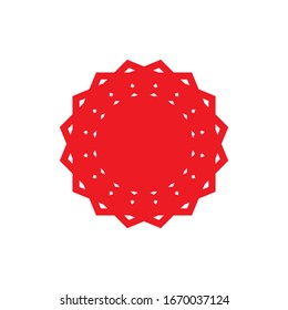 Abstract SUN logo design vector