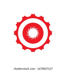 Vector de diseño del logotipo SUN abstracto