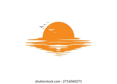 Logotipo Abstractas del sol. Plantilla de diseño del icono del sol