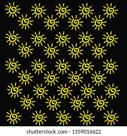 abstract sun pattern background
