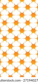 Abstraktes Sonnenmuster Hintergrund. Motiv der Sonnenstrahlen