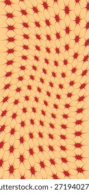 Abstraktes Sonnenmuster Hintergrund. Motiv der Sonnenstrahlen