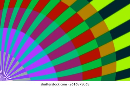 abstract sunburst background vector design