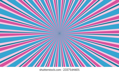 fondo de patrón abstracto de color rosa y azul para el diseño gráfico moderno. caricatura de rayos brillantes con colorido para el sitio web papel tapiz de banner y decoración de carteles