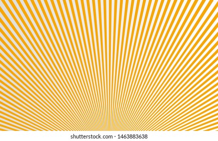 Abstract Sunburst rays background vector design. Summer beams pattern.