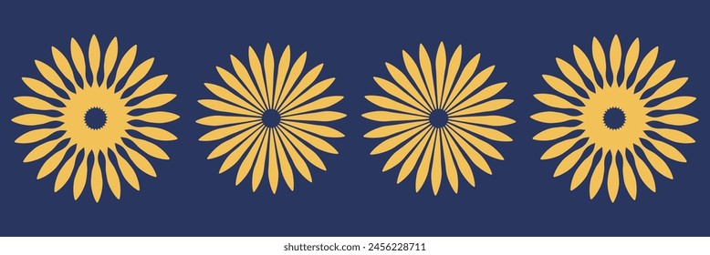  Abstract sunburst. Vintage sun burst frames and design element. Geometric shape ,light ray. Vector illustration 1