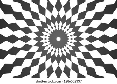 abstract sunburst white and black background. vector