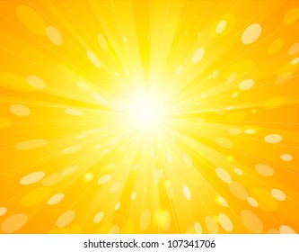 Abstract sunlight background