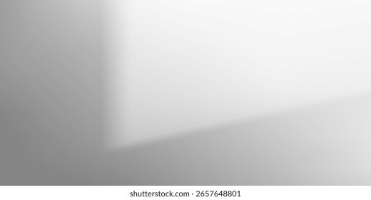 Abstract sunlight through window creates shadow patterns on white wall in minimal room. Warm interior light blends with soft reflections. Ideal background for product or interior design.