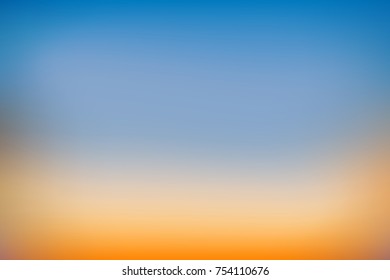 Abstract sunset Background - Blurred Image creative concept. For Web and Mobile Applications, banner template design. Vector illustration eps 10