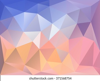 Abstract sunset crystal style background
Blue orange blended color