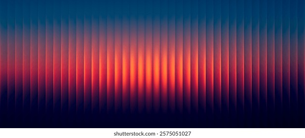 Abstract sunset inspired gradient texture with fractal glass effect and warm blending glowing tones. Serene atmosphere, tranquility sky, peaceful twilight mood aesthetic design. Vector illustration