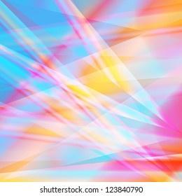 Abstract sunset sky vector background