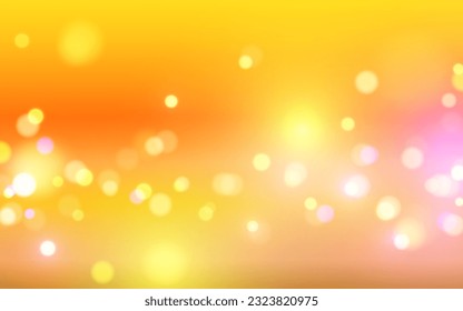 Abstrakte, weiche Hintergrundbilder mit Bokeh, Vektor eps10 Bokeh-Teilchen, Hintergrunddekoration
