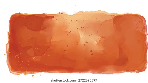 Textura Abstractas del fondo de la acuarela de la puesta del sol, movimiento de pincel naranja y rojo para las citas motivacionales, lavado caliente de la acuarela de los colores del cielo de la puesta del sol, fondo artístico minimalista para el mensaje inspirador