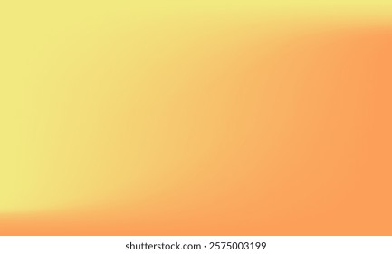 Abstract sunshine background. Soft yellow and light brown gradient design template in blurred color gradation. Soft sunlight blend backdrop. For seasonal designs, summer, spring, yellows, tropical. 