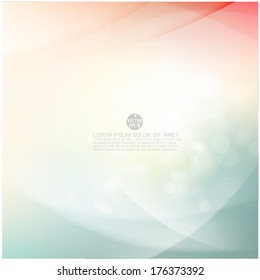 Abstract sunshine shiny flow background, vector illustration 