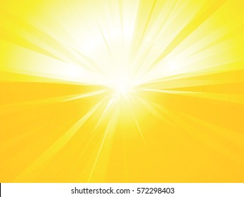 Abstract Sunshine Vector Pattern