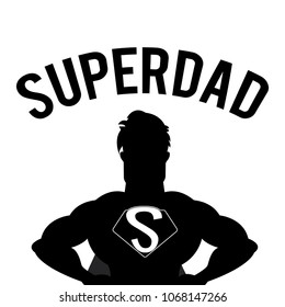 Abstract Super Dad