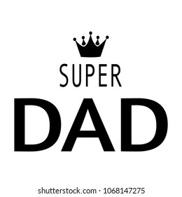 Abstract Super Dad