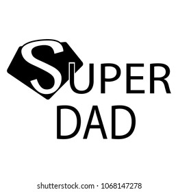 Abstract Super Dad