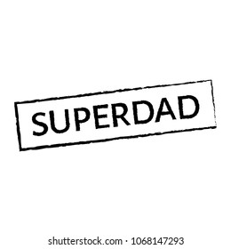Abstract Super Dad