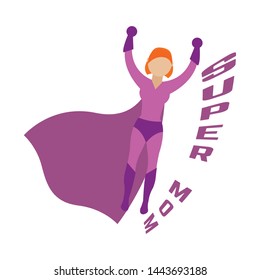 abstract super mom background with some special objects