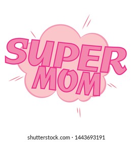 abstract super mom background with some special objects