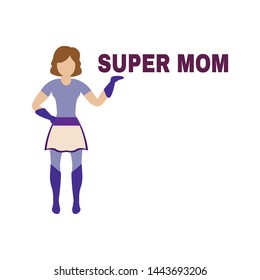 abstract super mom background with some special objects