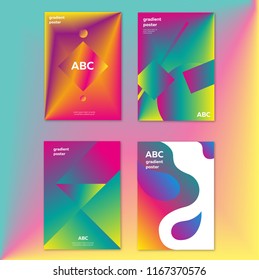 Abstract Suprematist poster