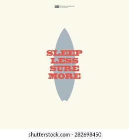 Abstract surf board background poster for openair party. T-shirt surfboard graphic design.  poster vector background  banner with copy space. 