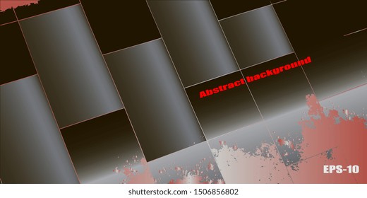 Abstract surface. Creative background for business card. Futuristic graphics. Design background. Creative vector background for banner. Designer decorative cover. Vector graphics. Abstract texture