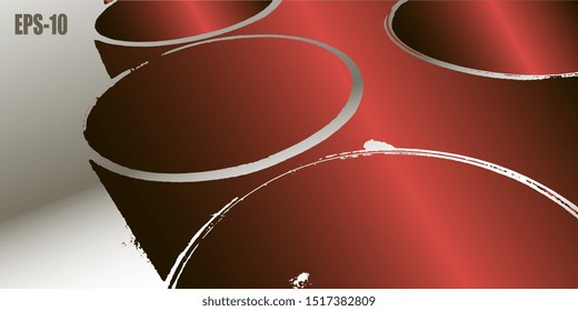 Abstract surface. Creative background for business card. Futuristic graphics. Design background. Creative vector background for banner. Designer decorative cover. Vector graphics. Abstract texture