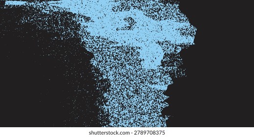 The abstract surface texture looks dirty with dust spots under bright light.