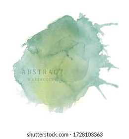 Abstract surface watercolor grunge background. Stain artistic vector used as being an element in the decorative design of header, brochure, poster, card, cover or banner.