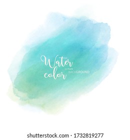 Abstract surface watercolor grunge background. Stain artistic vector used as being an element in the decorative design of header, brochure, poster, card, cover or banner.