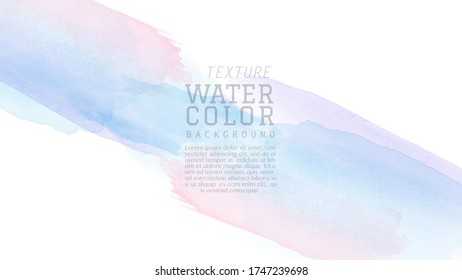 Resumen de la superficie del fondo de la grieta de la acuarela. Un vector artístico utilizado como elemento en el diseño decorativo de cabecera, folleto, afiche, tarjeta, portada o banner.