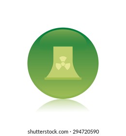 Abstract Sustainability object on a white background