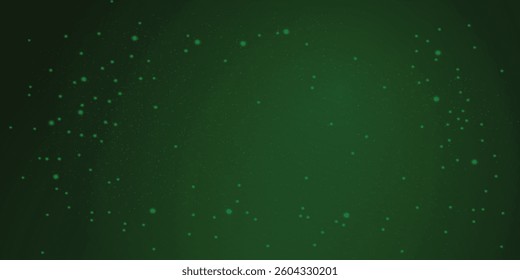 Abstract sustainable resources and green algae particle background. Concept 3D illustration copy space and showcase backdrop for biomass energy. Gentle shimmering flyer and social media backplate.