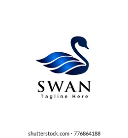 Abstract Swan logo