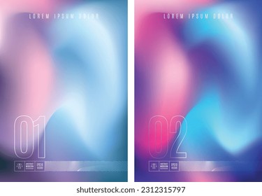 abstrakter, süßer Hintergrund für Notebooks, A4-Format mit hoher Qualität, Farbpalette, die an Bonbons und Baumwollbonbons erinnert