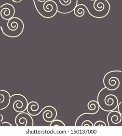 Abstract swirl background. 